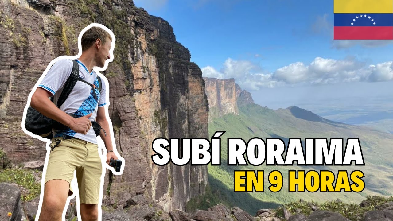 Holandés visita Monte Roraima en 24 horas Venezuela🇻🇪