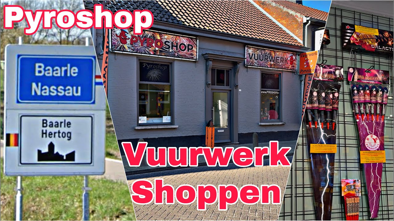 Nu al Vuurwerk Shoppen bij Pyroshop in Baarle-Hertog 😁🔥 : Geen Politie Controles 👮‍♂️😉