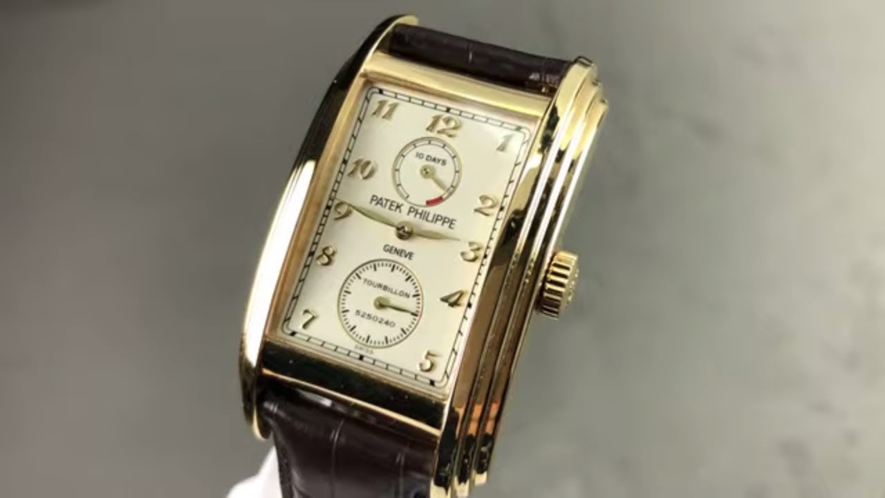 Patek Philippe Gondolo 10 Day Tourbillon 5101J-001 Patek Philippe Watch Review