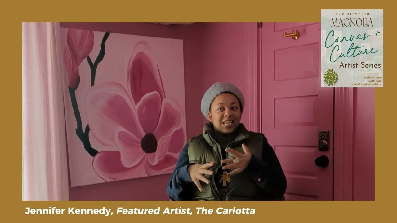The Historic Magnolia House Canvas & Culture Series with Jennifer Kennedy