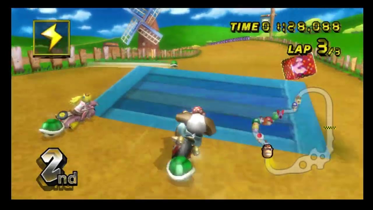 Mario Kart Wii Mushroom Cup