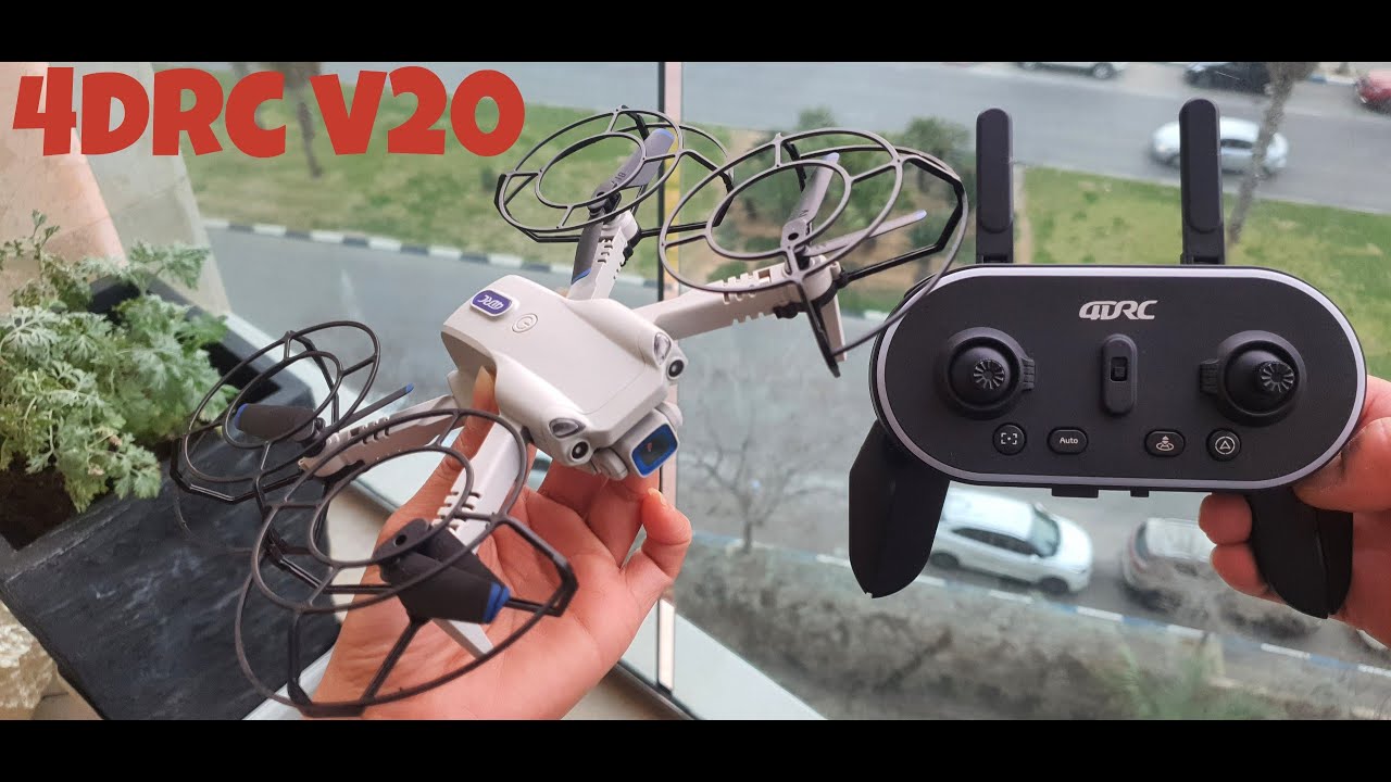 Складной дрон 4DRC V20 | Вы никогда раньше не видели ничего подобного!