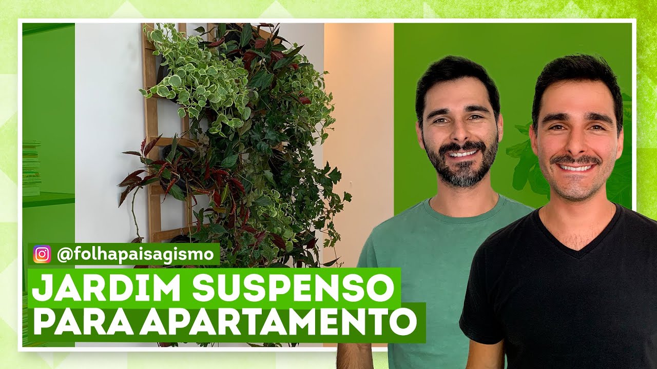 DIY | Como fazer jardim suspenso em casa com Folha Paisagismo
