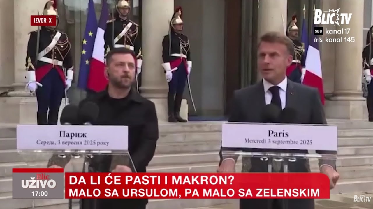 Da li će pasti Makron? Tri opcije u igri - Blic TV