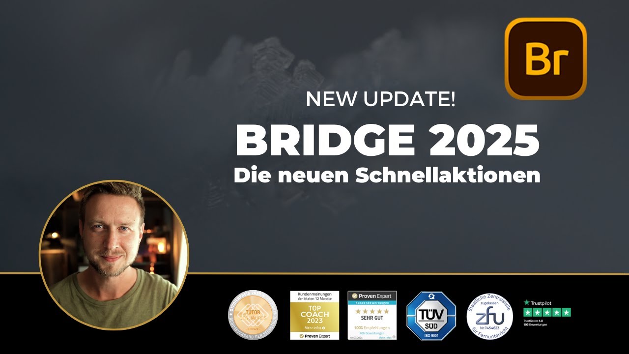 Adobe Bridge 2025: Neue Funktionen und Schnellausführungen erklärt