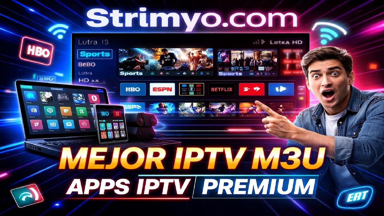 MEJOR IPTV M3U 2026 para Apps IPTV de Pago  Calidad PREMIUM sin Cortes 🚀