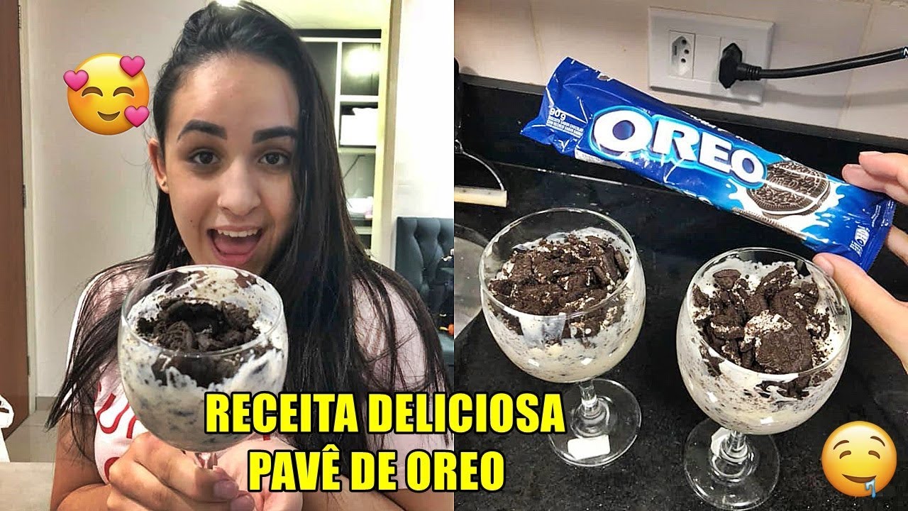 RECEITA: SOBREMESA | PAVÊ DE OREO ♡