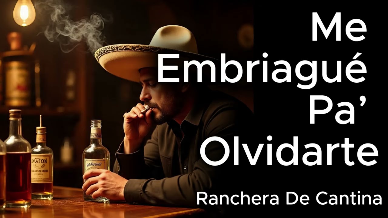 Me Embriagu&eacute; Pa&rsquo; Olvidarte &ndash; La ranchera m&aacute;s triste que escuchar&aacute;s hoy
