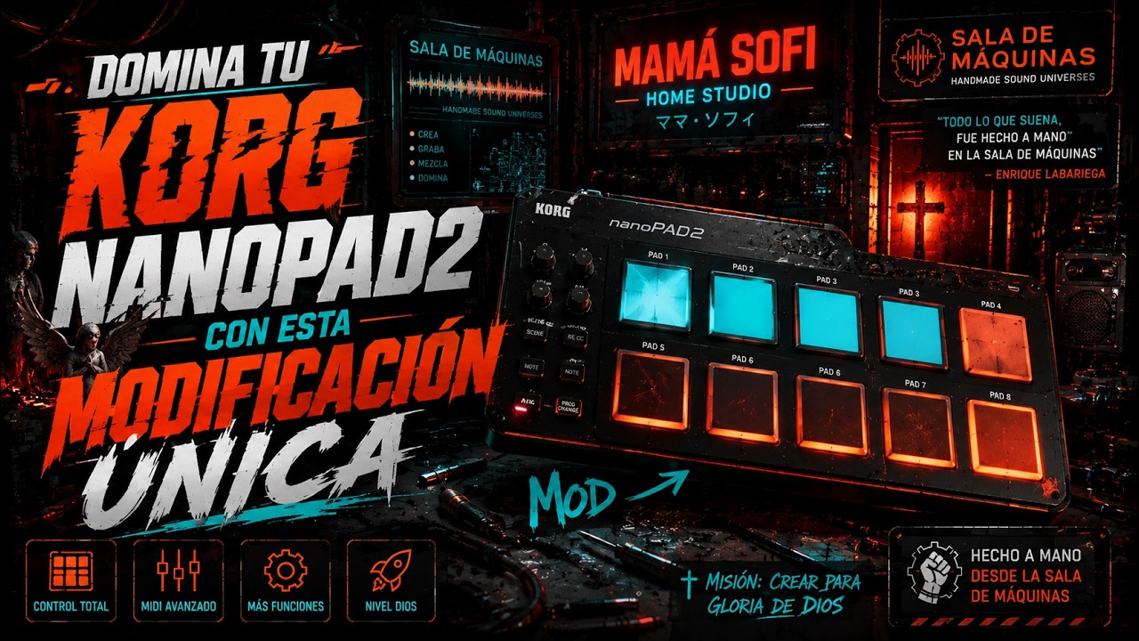Domina tu Korg NanoPad2 con Esta Modificación ÚNICA 🎹🚀 | Enrique Labariega