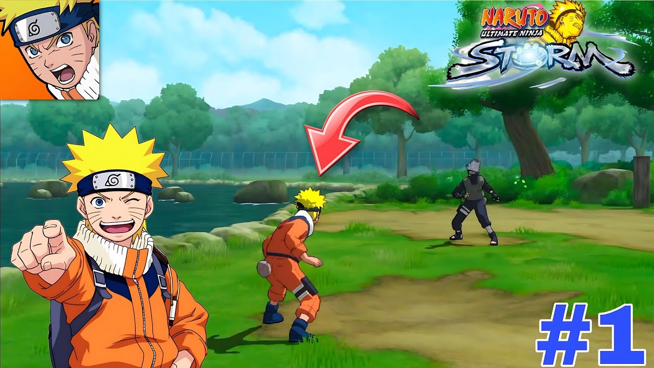 I PLAY A NARUTO ULTIMATE NINJA STORM GAMEPLAY #1 