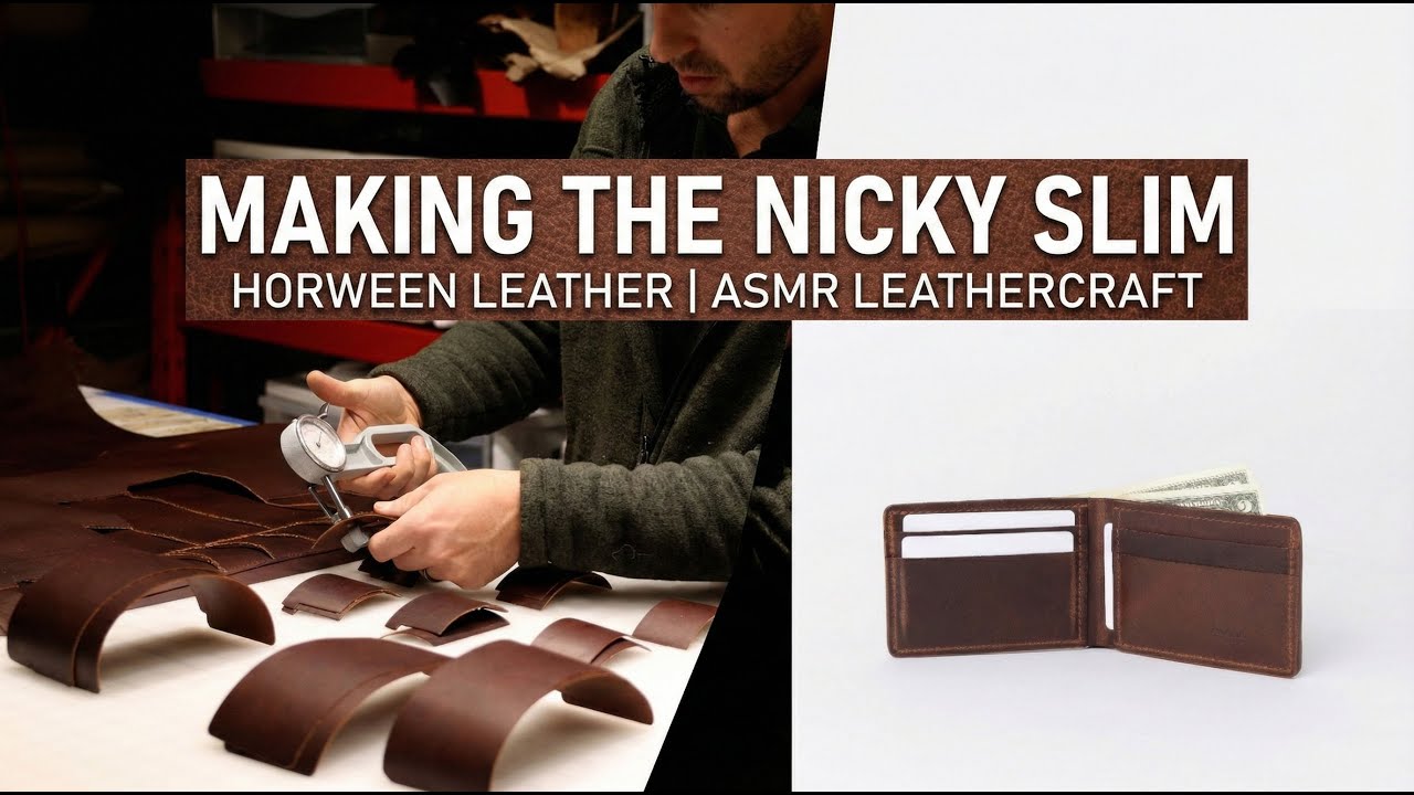 Building the New Nicky Slim with Horween Leather