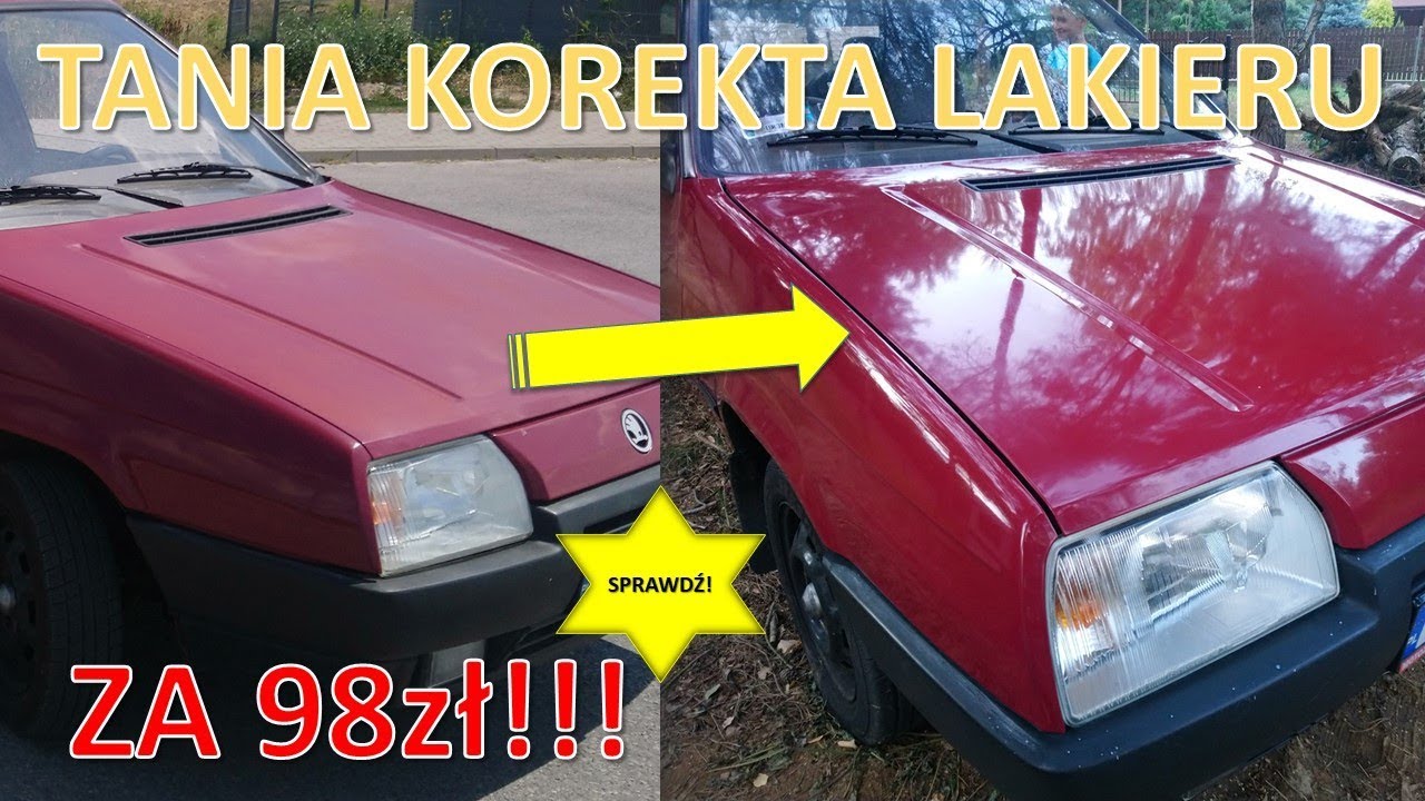 Jak przywrócić zmatowiały lakier do dawnego blasku za 98zł? Favorit robi się piękna | Skoda Gadać