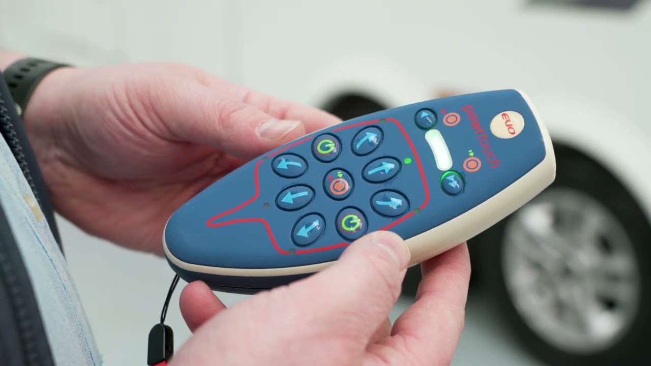 How to use the Powrtouch Evolution Movers on a Inos Touring Caravan