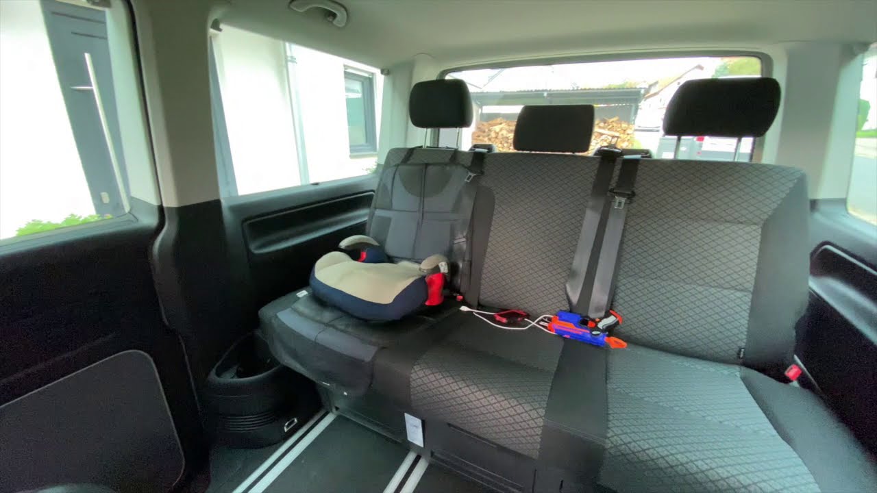 VW Bulli Multivan Family T6.1 - Fahrgastraum Familientest