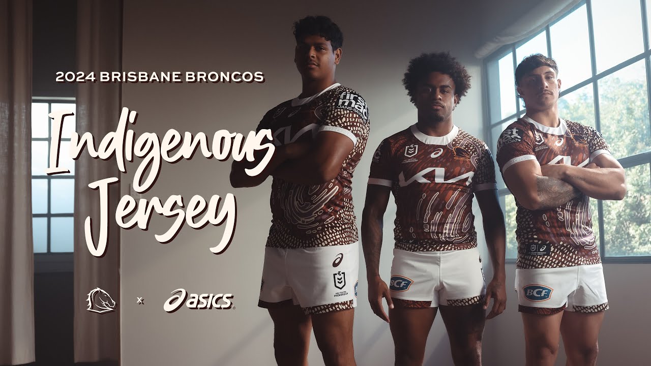 Ancestors Armour | Brisbane Broncos 2024 Indigenous Jersey