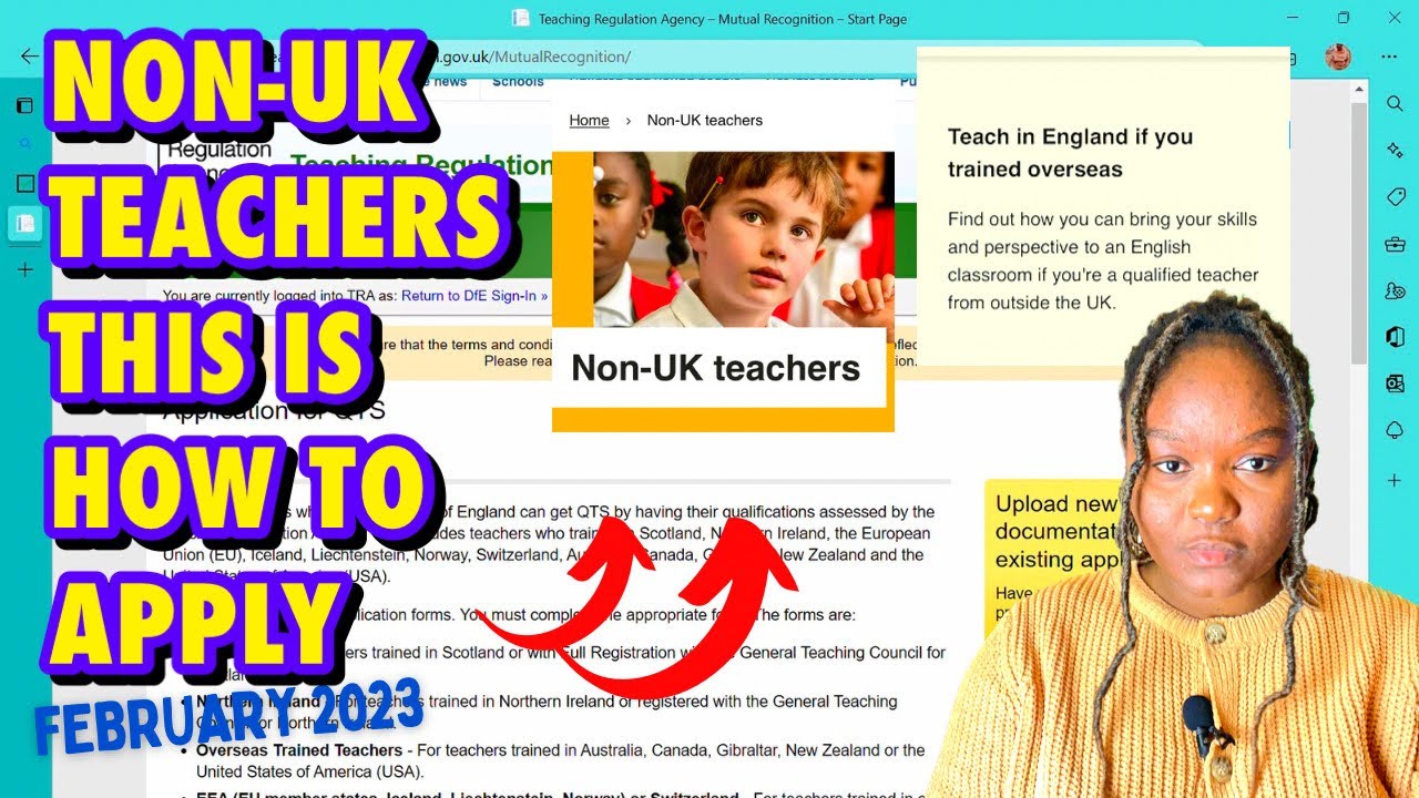 HOW TO APPLY TO TEACH IN UK FEB-2023 | STEP-BY-STEP GUIDE| 🇬🇭🇳🇬🇿🇼🇿🇦| Very detailed
