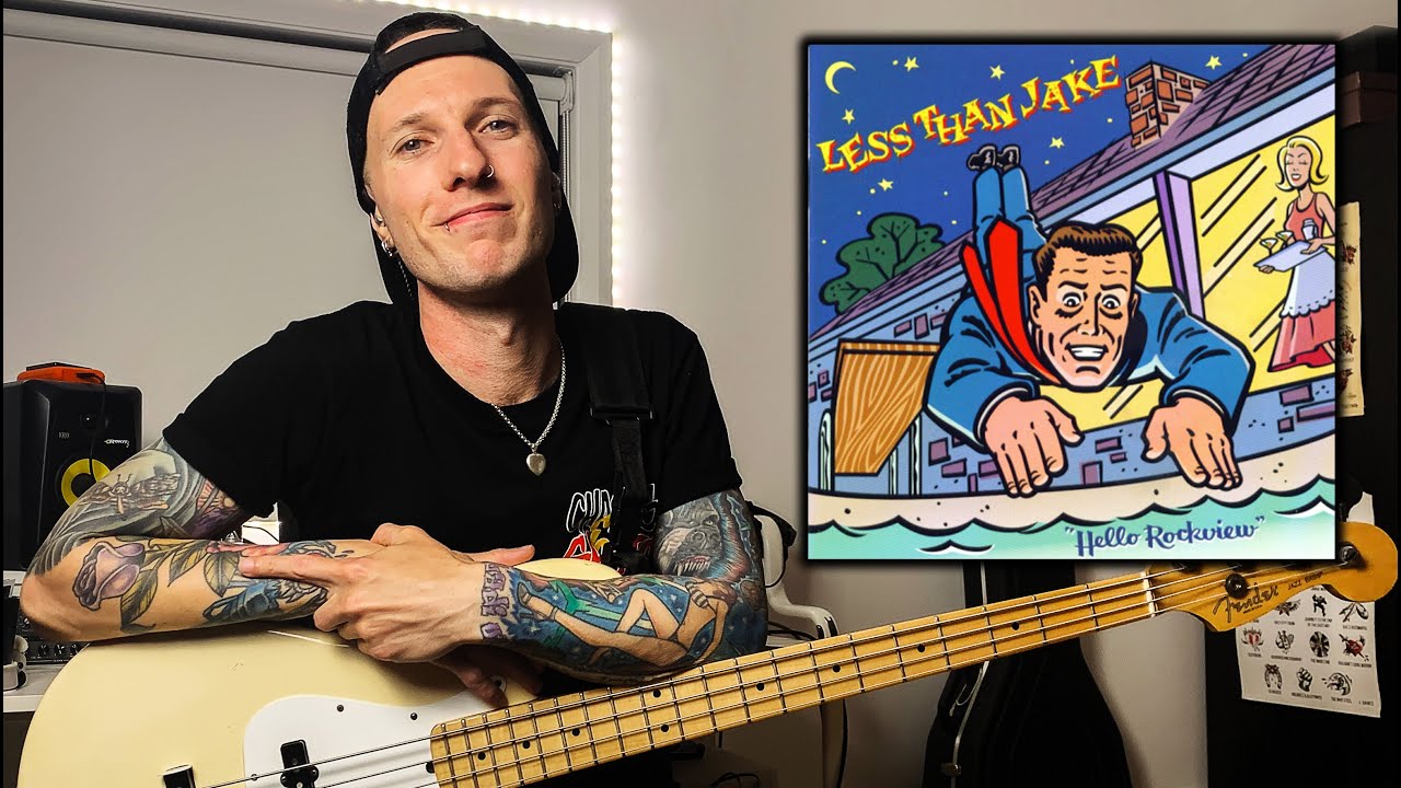 Less Than Jake - All My Best Friends Are Metalheads | Bass Cover by Blake Cateris