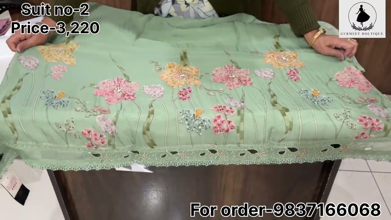 RAMTEX SUITS | KHEEN KHAAB | SHEIN ORGANZA | 6 SUITS | price starts rs1970 | party wear