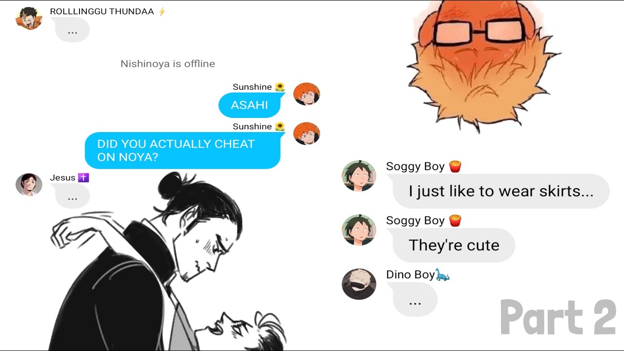 Unholy Asahi | Never Have I Ever [Part 2] | Haikyuu Texts