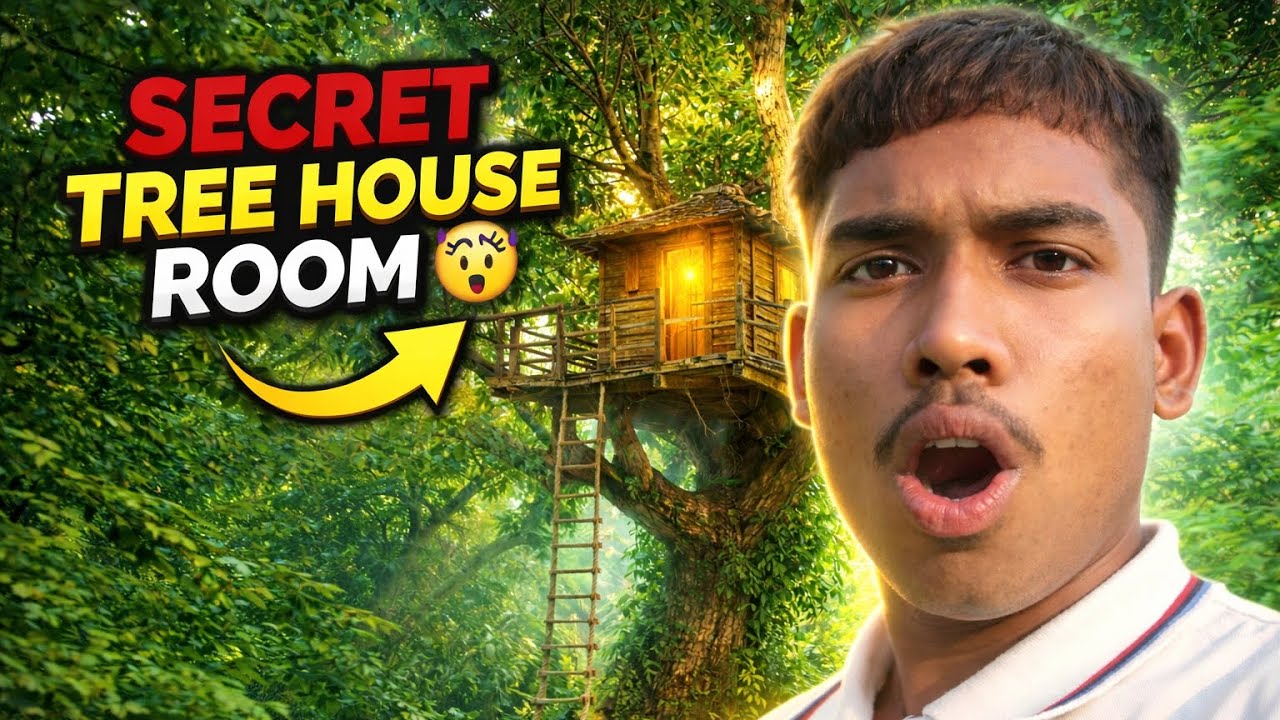 Ped Par Bana Room 😱 | Tree House Me Overnight Stay | Crazy X Adventure