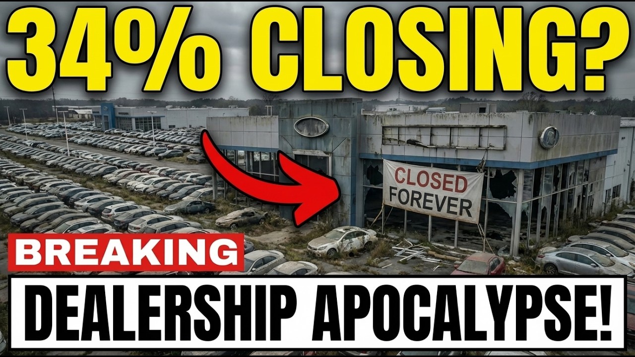 2026 Car Market APOCALYPSE: 34% Dealerships CLOSING FOREVER! (You Won't Believe These Numbers!)