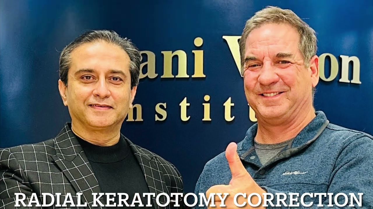Ремонт осложнений после радиальной кератотомии в GulaniVision. Corneoplastique +LenzOplastique + ...
