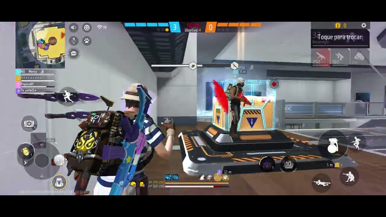Free Fire - Não adianta correr da mira do 01 🎯🫡