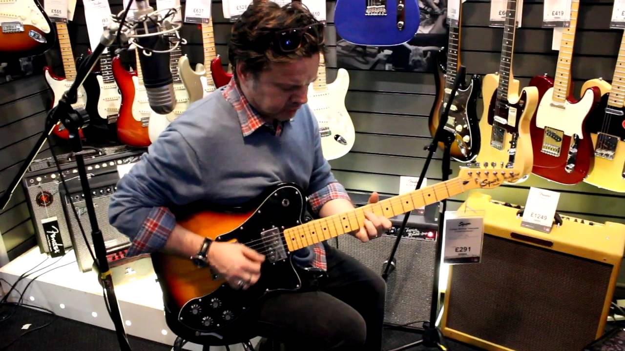 Squier Vintage Modified Telecaster review with Damon Chivers