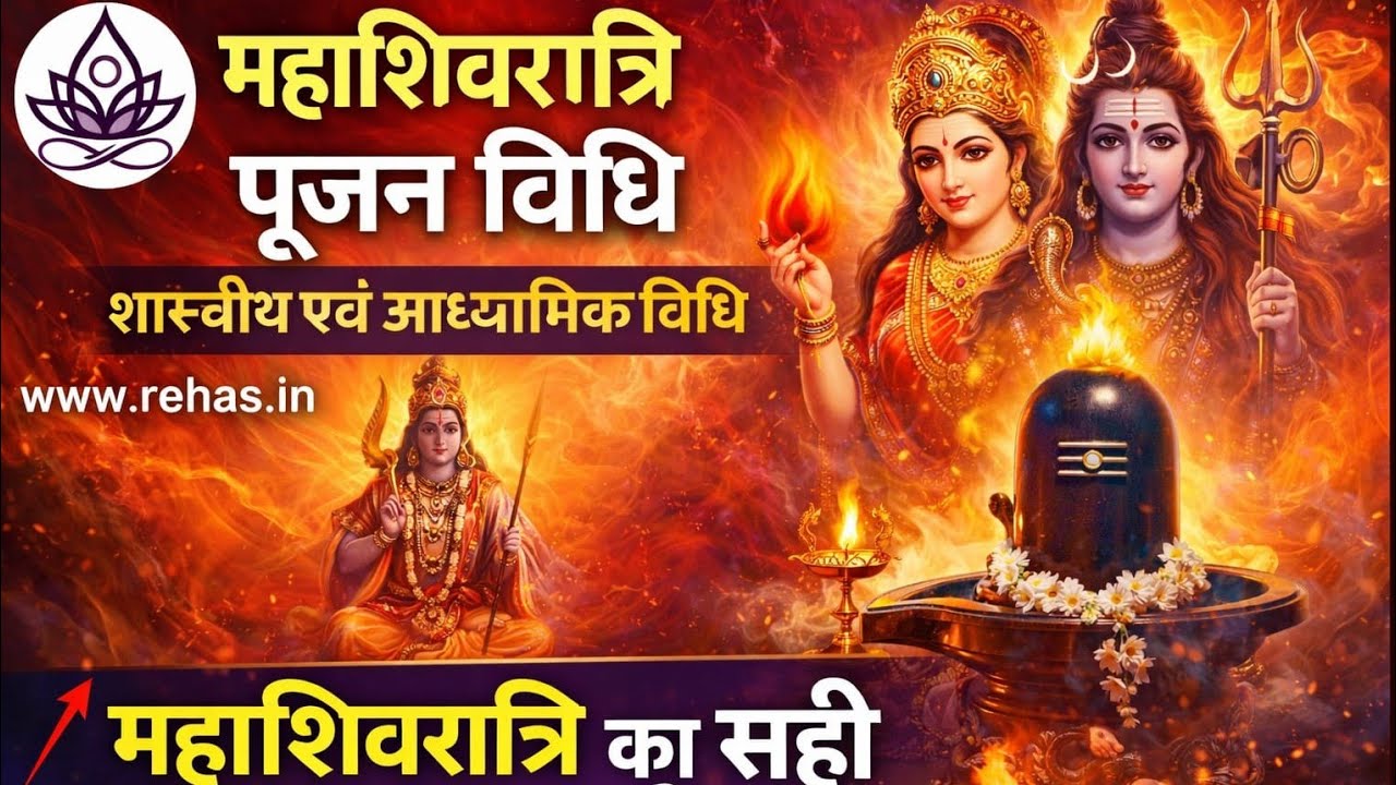 महाशिवरात्रि पूजन विधि... 