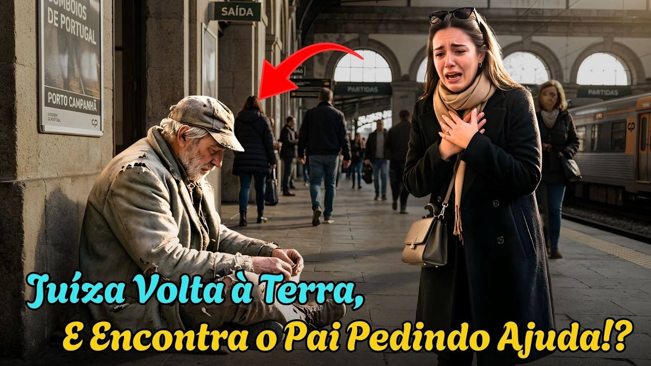 Prefeita Volta para Casa e Encontra Pai Mendigando na Estação — Verdade a Faz Cair de Joelhos!