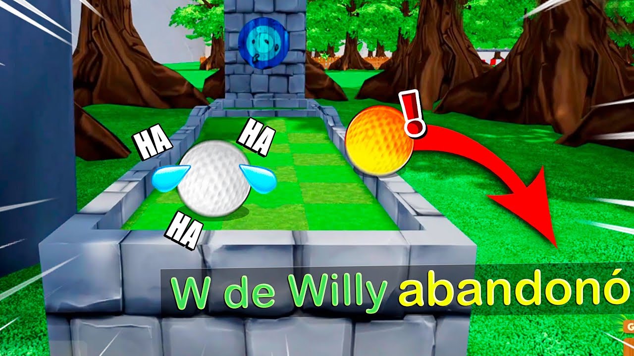 GOLF IT! ABANDONA LA PARTIDA POR LLOROS!