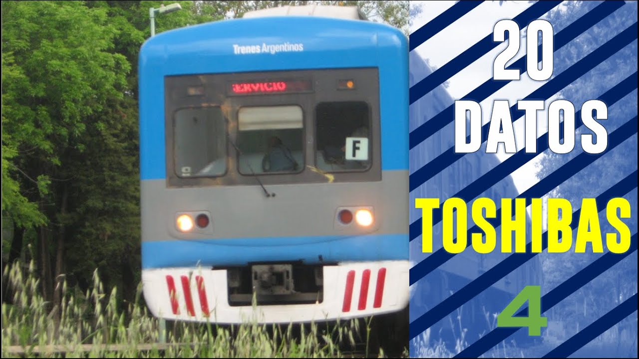 20 CURIOSIDADES de los TOSHIBAS de la Línea Mitre y Sarmiento - EDICIÓN 2024