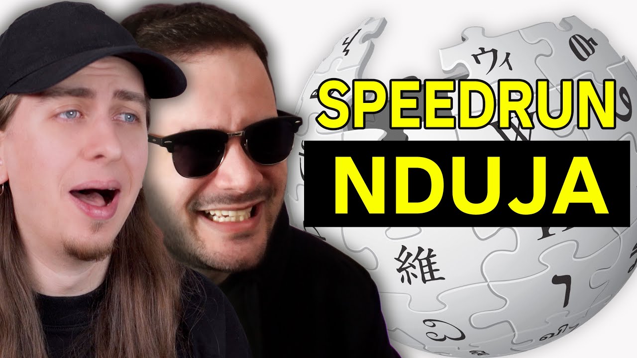 SEDIA mi ha Sfidato ad una SPEEDRUN su WIKIPEDIA