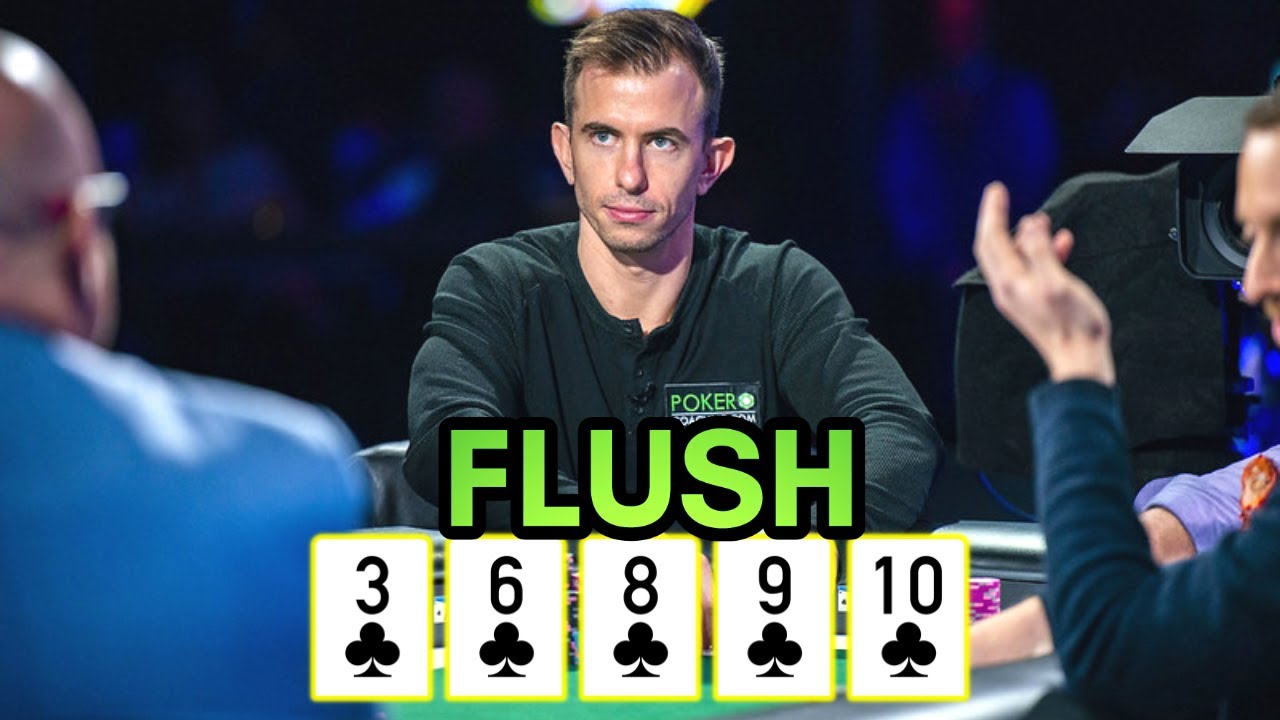Increíble Sorteo FLUSH para 996,000 Botes en la MESA FINAL WPT