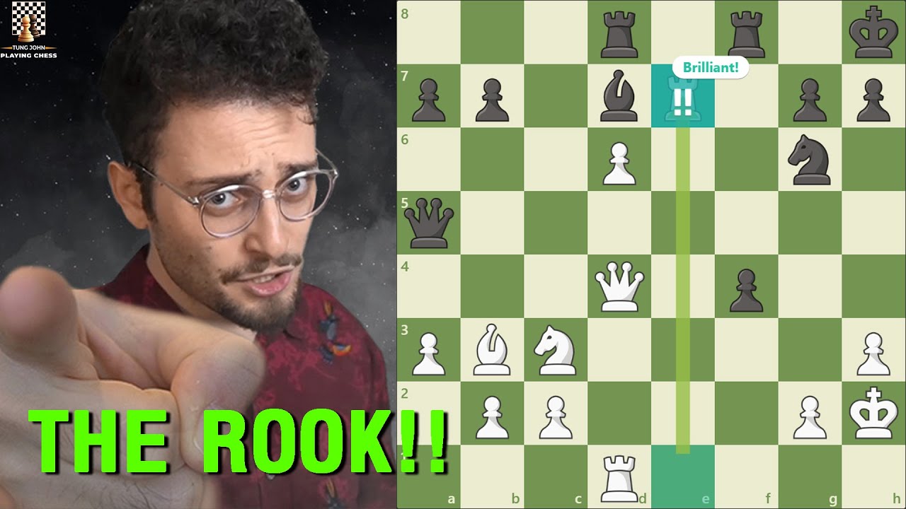 Youtuber Cờ Vua Số 1 Thế Giới Solo vs Hảo Hans Niemann, He Sacrificed... THE ROOKKKK!!!!! - TungJohn