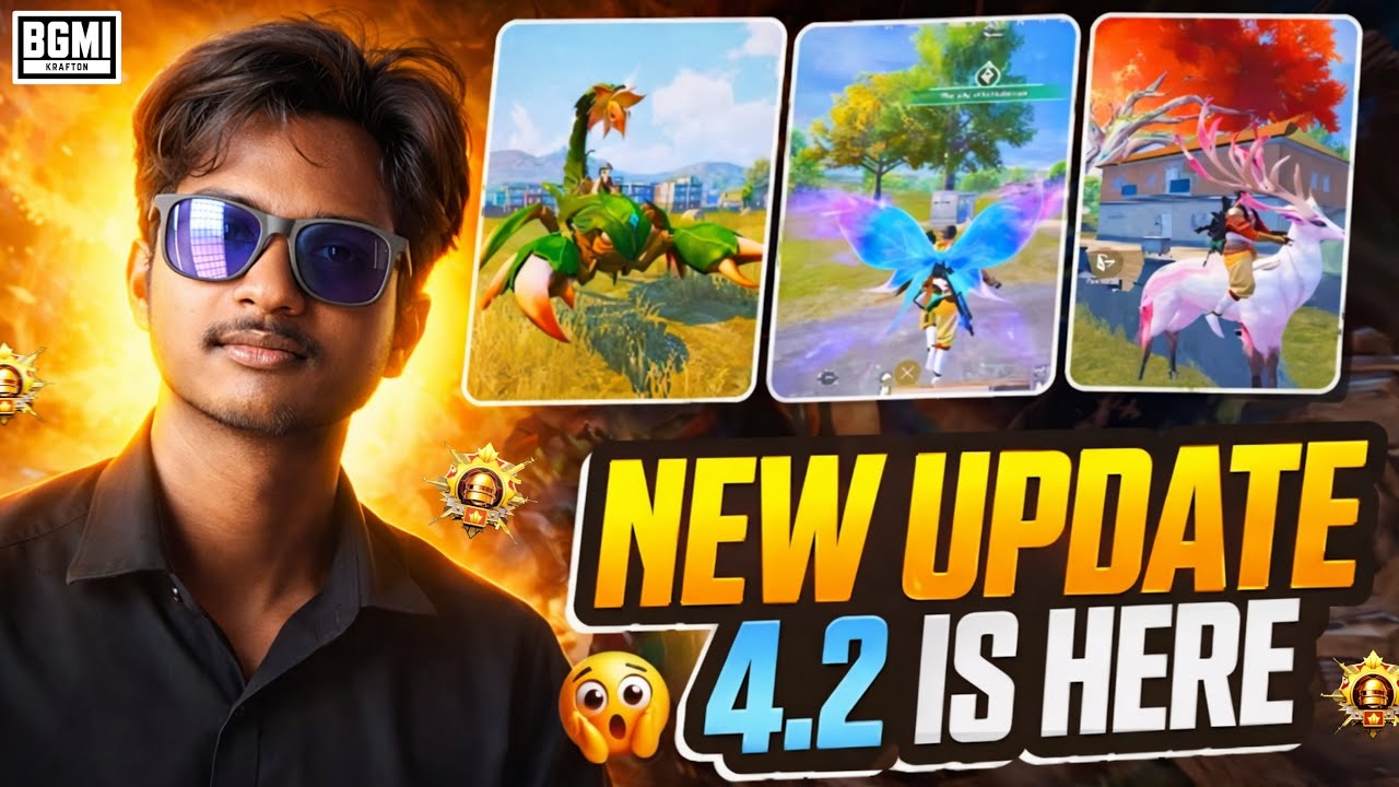 BGMI 4.2 Update Live Gameplay | New Update Full Fun 🔥