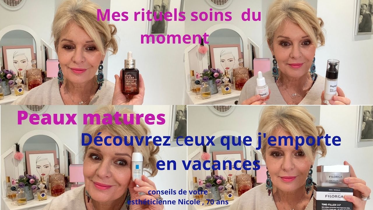 Peaux matures mes rituels de soins
