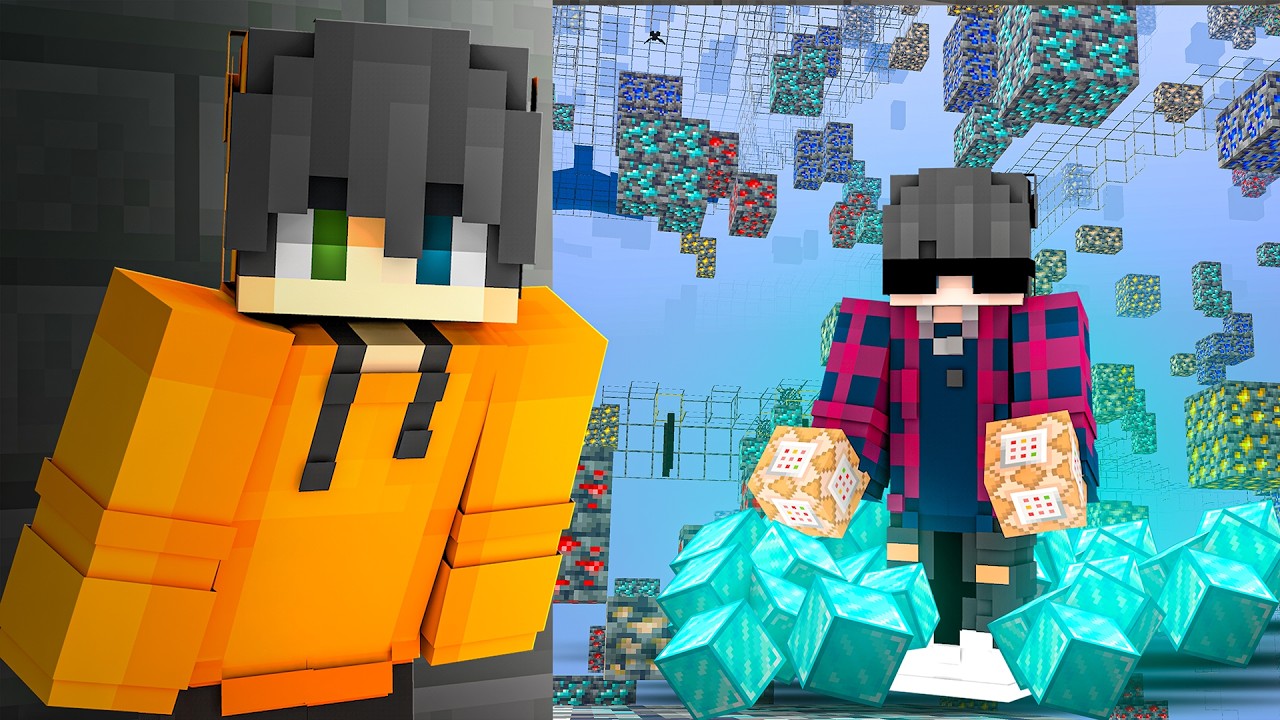 Secretly X-RAYING On My Brother's Minecraft SMP..