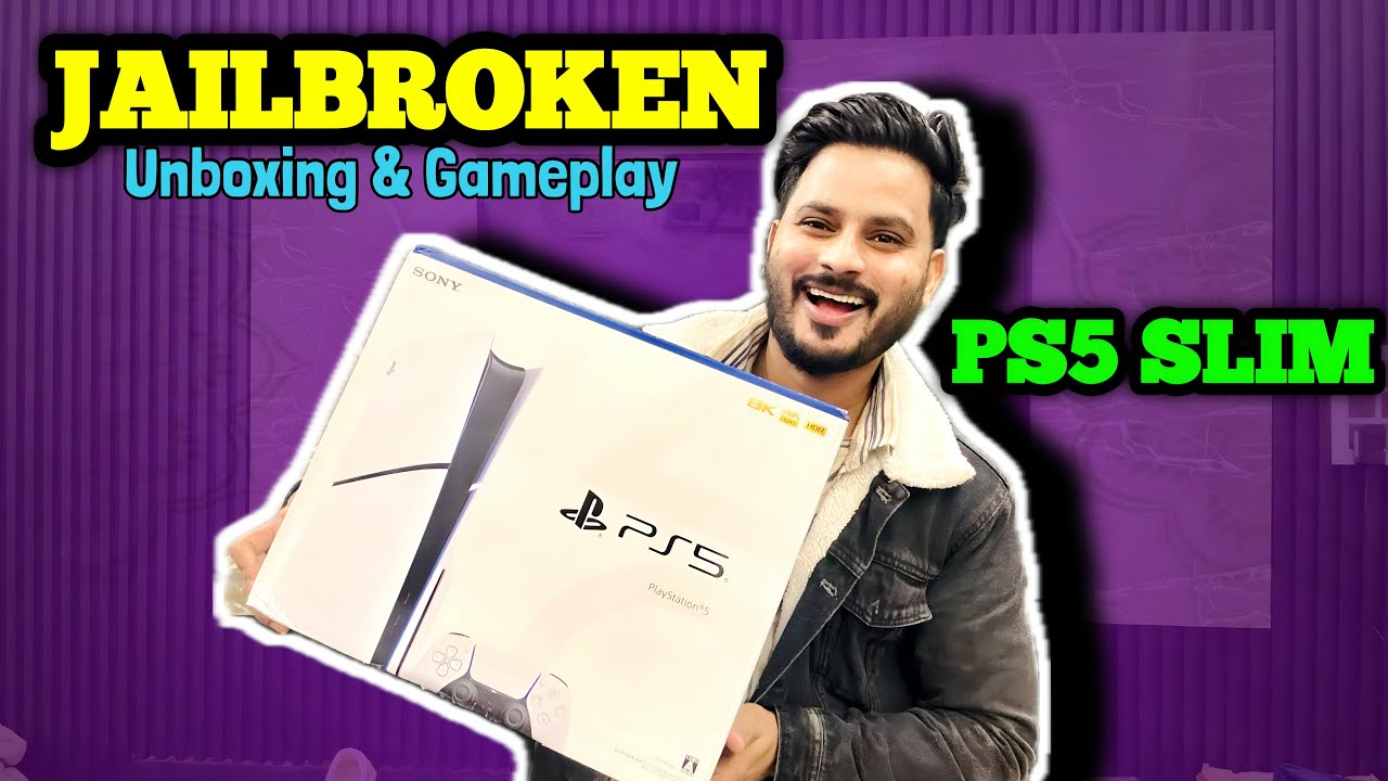 I Bought Jailbroken Playstation 5 Slim with 3 Tb Storage Games | Unboxing & Detailed Review 2026