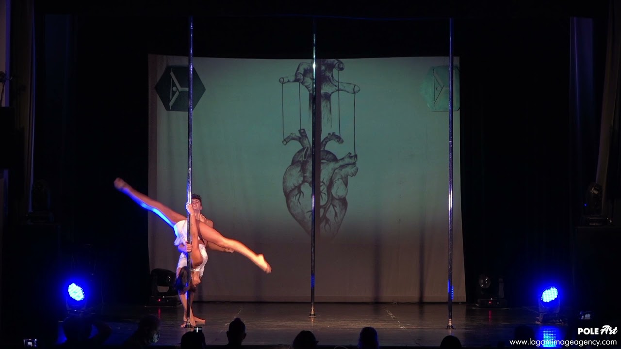 POLE ART ITALY 2021 - DOUBLE JUNIORS ELITE WINNERS - ALBA PARRA ALONSO & ALBERT AMORES
