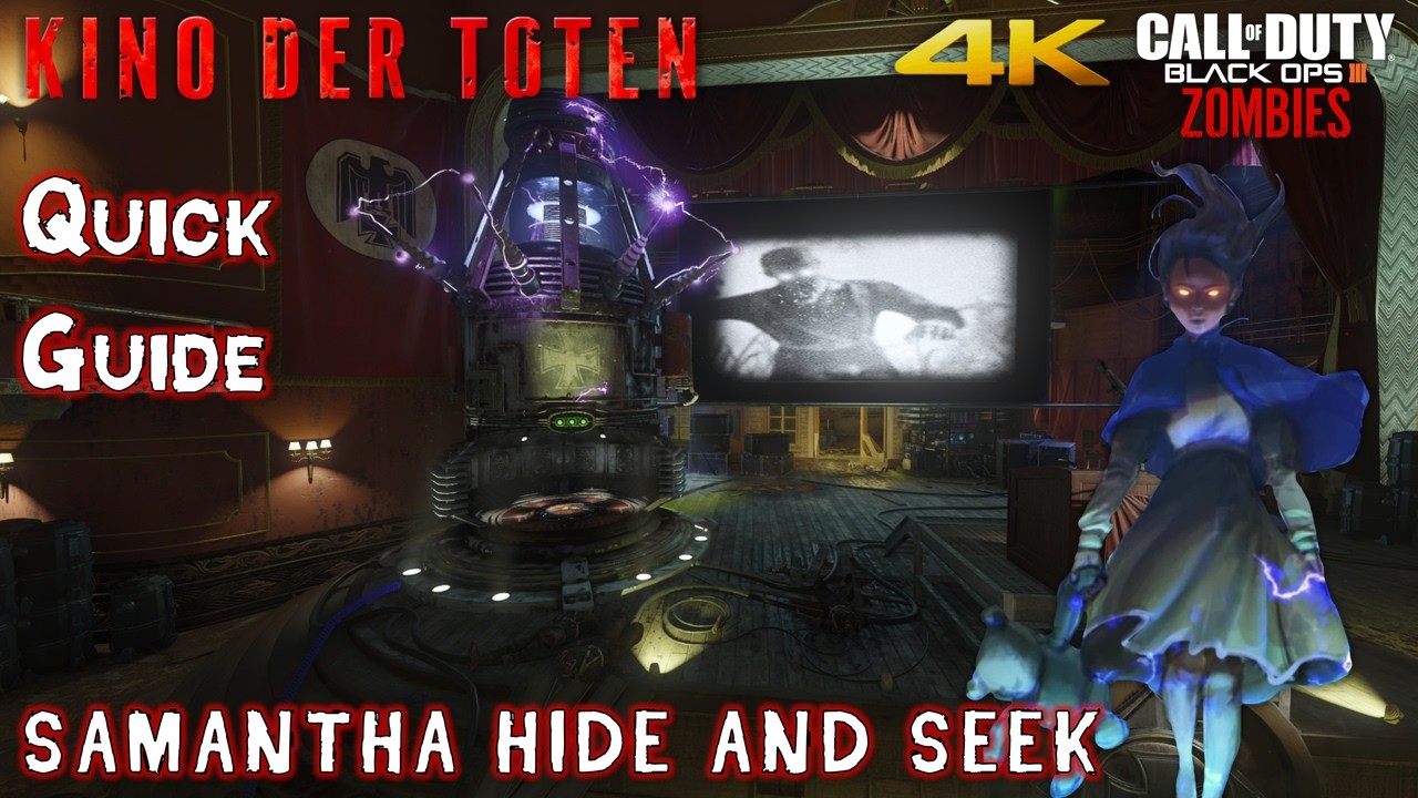 KINO DER TOTEN REMASTERED Easter Eggs: 'Samantha's Hide and Seek' Guide (4K)