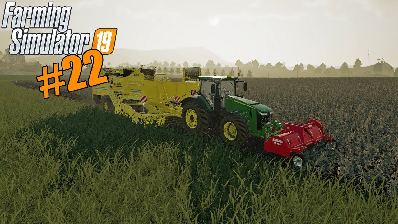 FS19 - Let's Play Ravenport #22 - Potato Harvest Timelapse