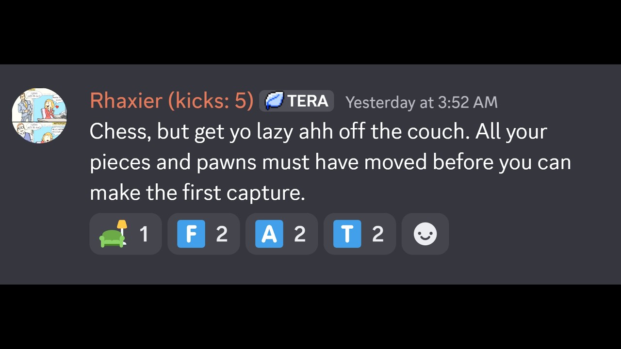 If You Play Chess On A Couch