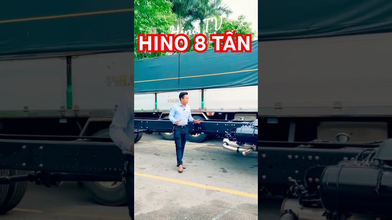 Hino 8 Tấn Euro5 Si&ecirc;u D&agrave;i, Si&ecirc;u Cao... #hinoeuro5 #hino8tan #hinotv #hino500