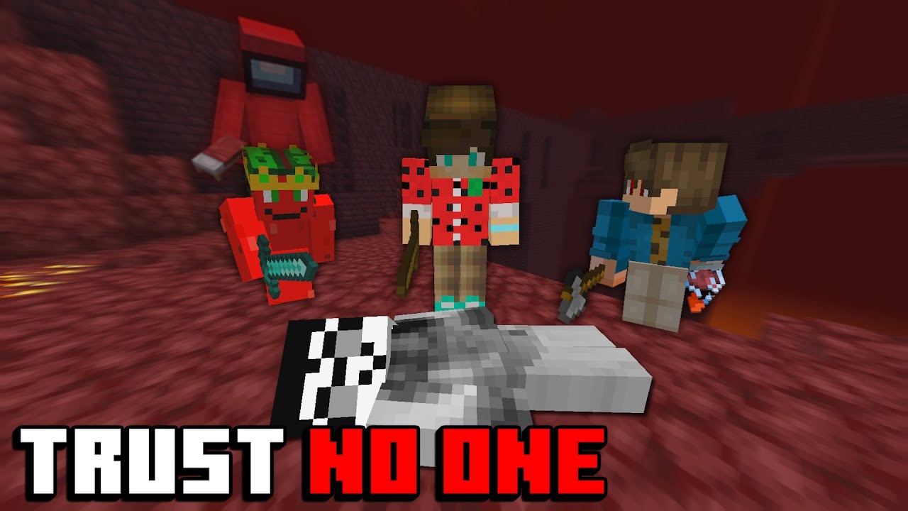 Minecraft Manhunt, но я не знаю, кто охотник. ФИНАЛ