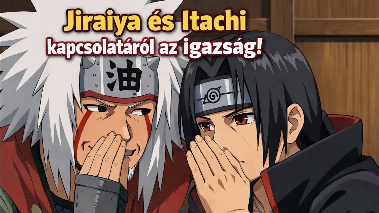 Jiraiya és Itachi kapcsolatáról az igazság!
