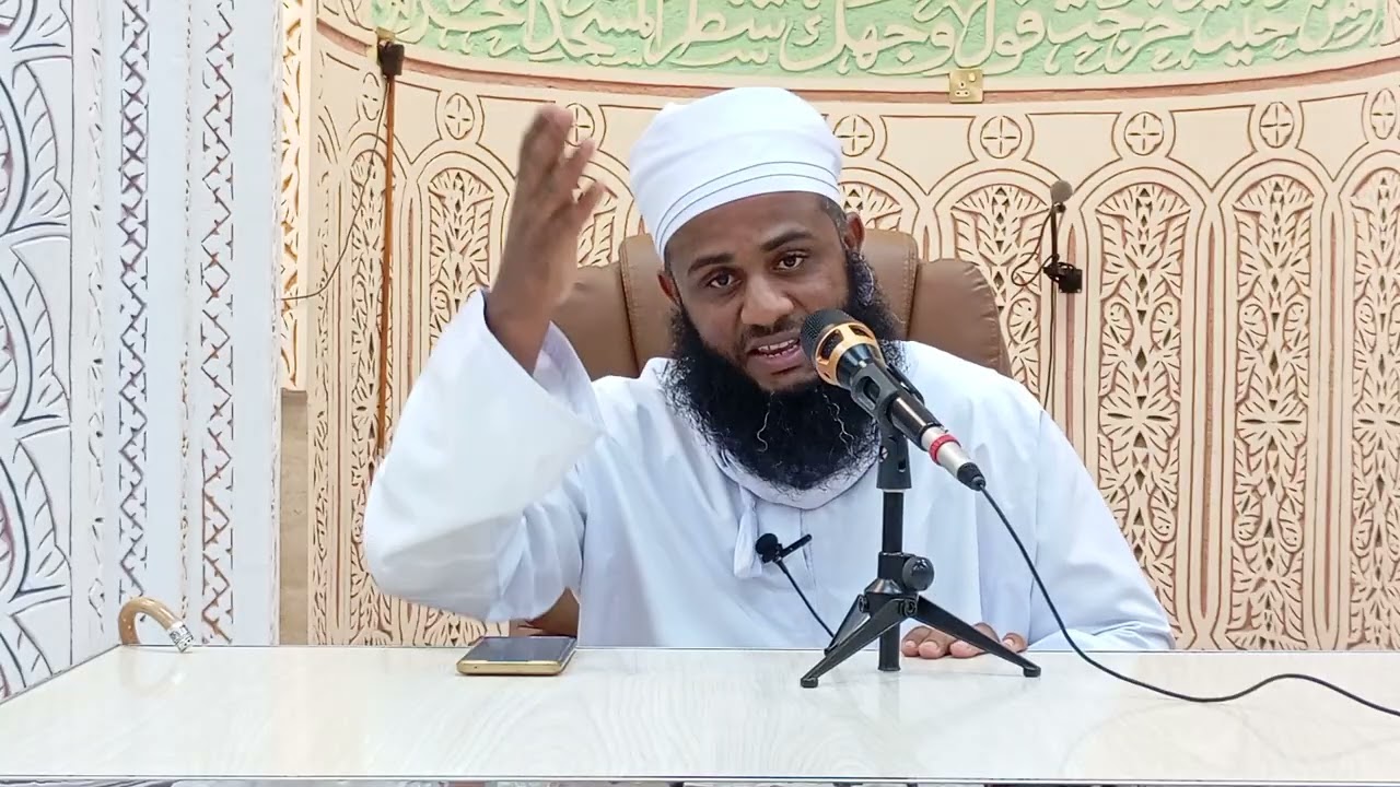 محاضرة دينية للأستاذ طاهر السعدي في جامع الأنفال بالمعبيلة الجنوبية ٣ رمضان ١٤٤٧