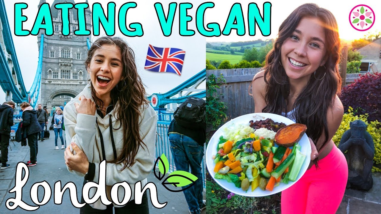 WHAT I EAT IN A DAY VEGAN IN LONDON 🇬🇧Yovana