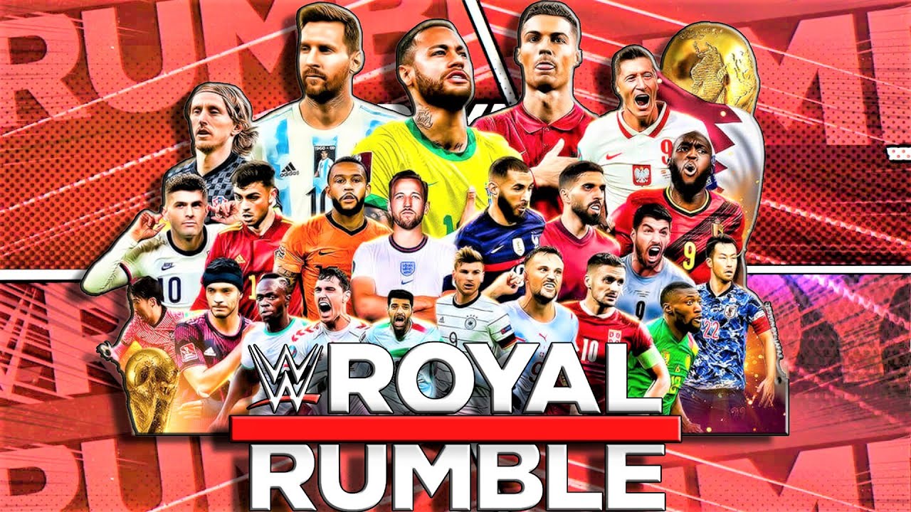 FIFA World Cup 30-Man Royal Rumble Full Match | WWE 2K22
