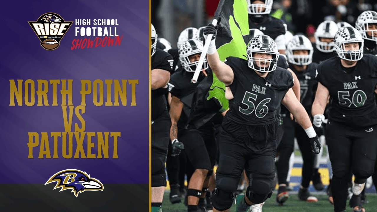 Ravens High School Football Showdown: North Point vs Patuxent | Baltimore Ravens